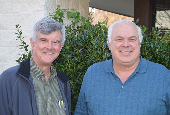 Dr. Warren Oliver and Dr. George Pharr