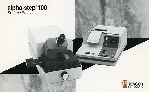 Tencor alpha-step 100 surface profiler