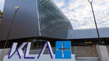 view of the KLA office building